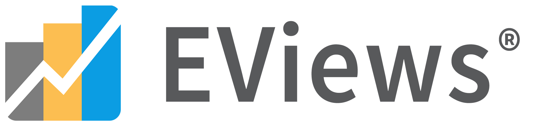 Logo EViews untuk data panel dan time series